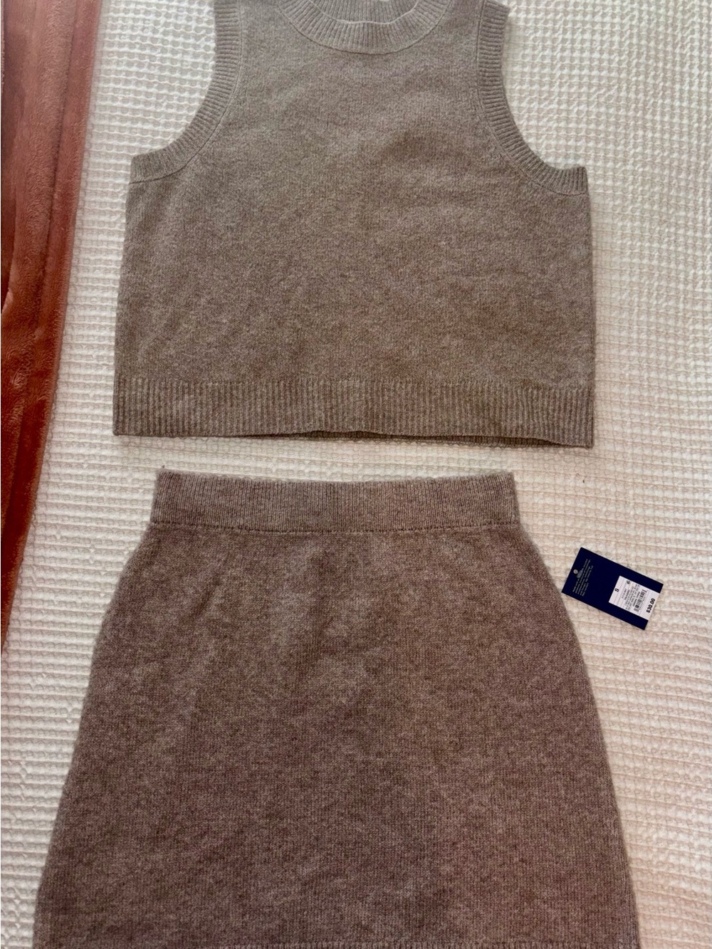 Universal Thread Cozy Taupe Knit Set